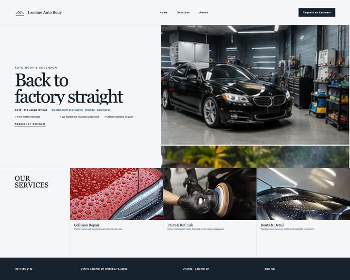 Ironline Auto Body