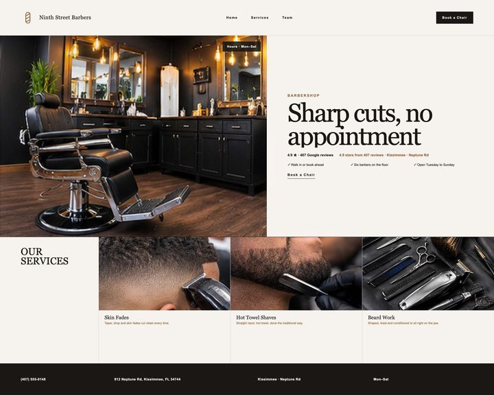 Ninth Street Barbers